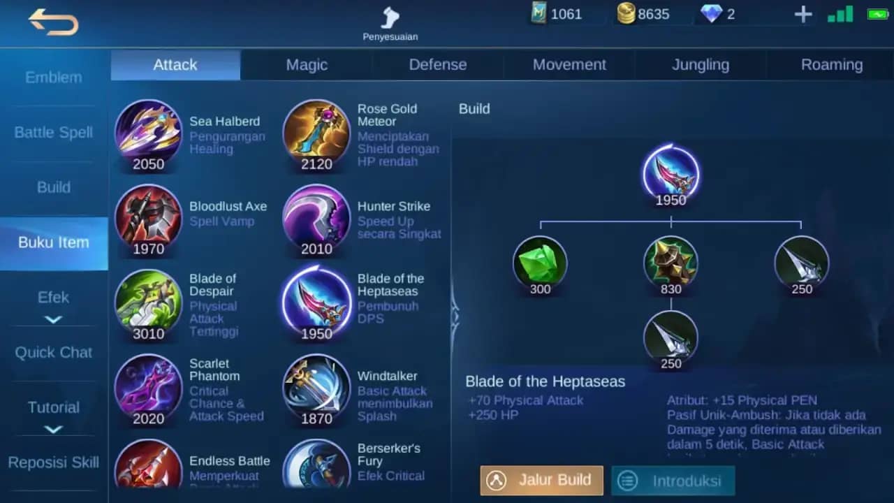 Mobile Legends: Item Penghancur Armor, Lengkap Dengan Lore Dan Pembahasanya