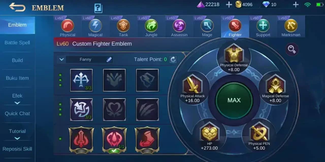 9 Set Emblem Mobile Legends Yang Harus Kalian ketahui Dan Pahami