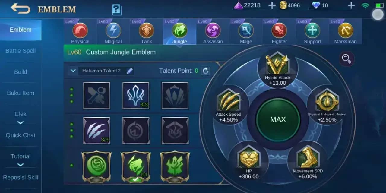 9 Set Emblem Mobile Legends Yang Harus Kalian ketahui Dan Pahami