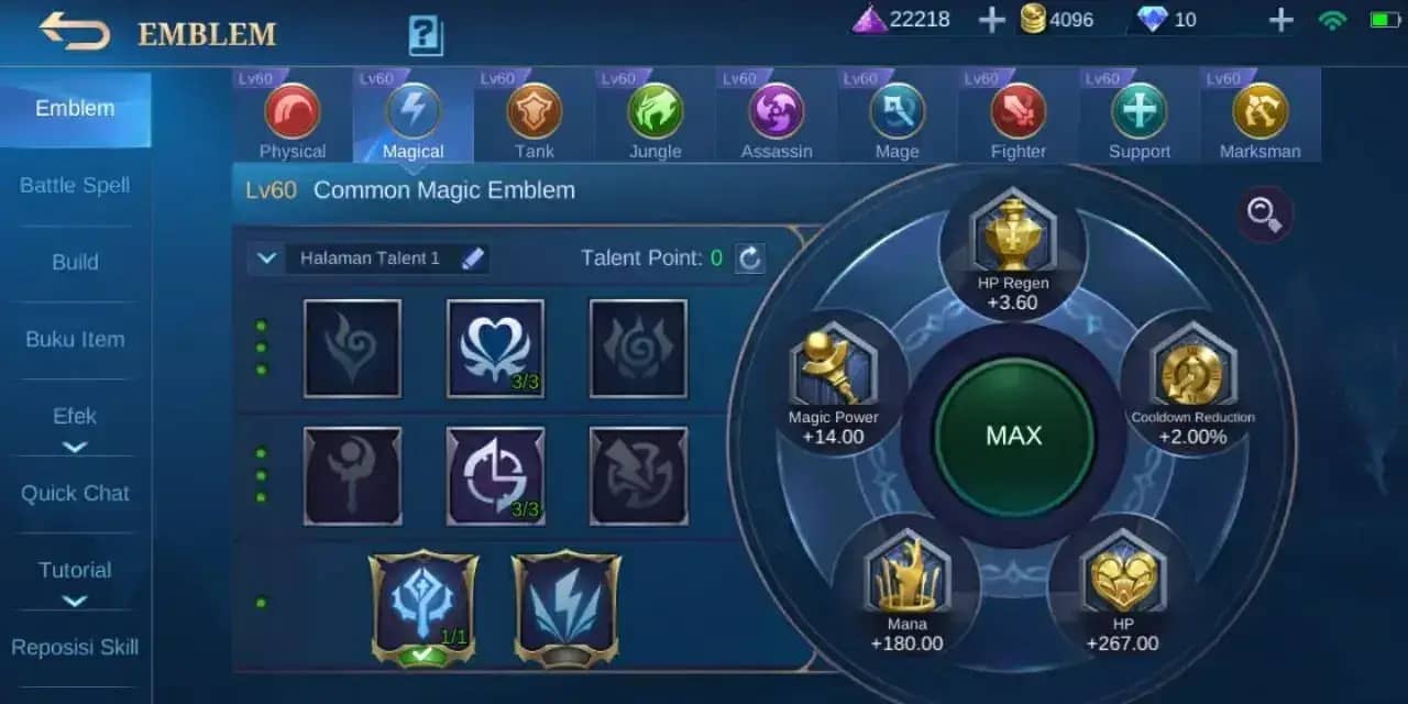 9 Set Emblem Mobile Legends Yang Harus Kalian ketahui Dan Pahami