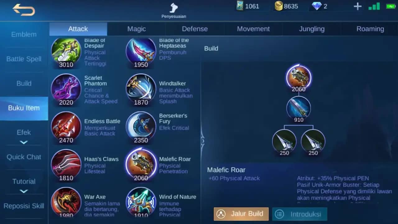 Mobile Legends: Item Penghancur Armor, Lengkap Dengan Lore Dan Pembahasanya